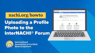 How to Upload a Profile Picture to the InterNACHI® Forum