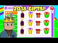 Trading ONLY 2018 GIFTS (SUPER OLD Adopt me)