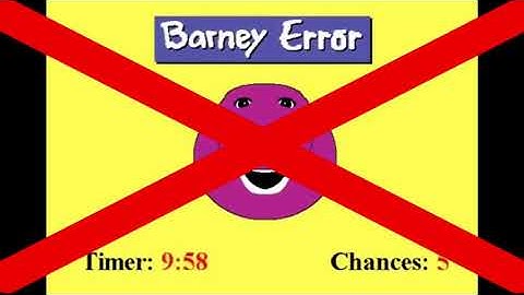 Barney Error (Interrupting Version) Gets Interrupted Add Round 3