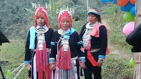 Đám cưới người dao thôn nà pồng giáp trung. góc Người Dao