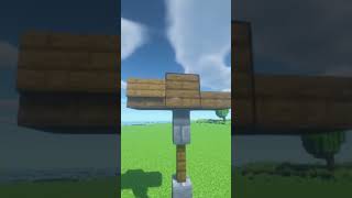 Minecraft Medieval Lamp Tutorial #minecraft #minecraftbuild #minecrafthacks