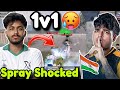 🇮🇳 SprayGod vs Jonathan First Time 1v1 🔥 Spray Shocked 🥵