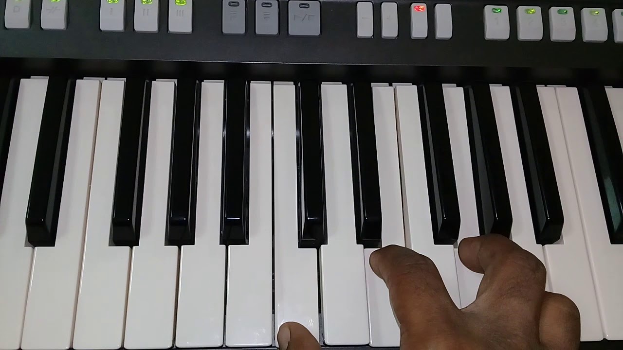 How To Play Thuthipom Alleluya Padi Cover Keyboard Tutorial Solomon Raja த த ப ப ம Chords Chordify