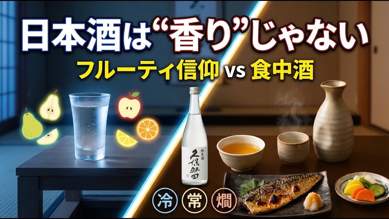 【海外の反応】「フルーティ＝正解」は思考停止。日本酒選びで迷子にならないたった一つの結論
