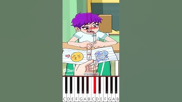 (Squid game 2) Player 230 x Player 196 sad story 😅 (@Opilasokewt) - Octave Piano Tutorial