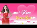 I KNOW [Yasmien Kurdi] || Lyrics Video