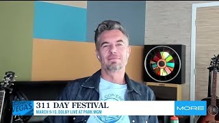 311 frontman Nick Hexum invited fans to celebrate '311 Day' in Vegas