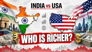 India vs USA Economy 2026 | GDP Comparison | Why Is America Richer