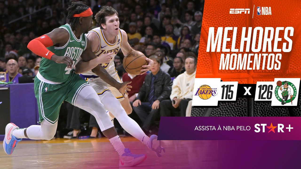 Em duelo de maior rivalidade da NBA, Celtics vencem Lakers em jogo de Natal | Melhores Momentos