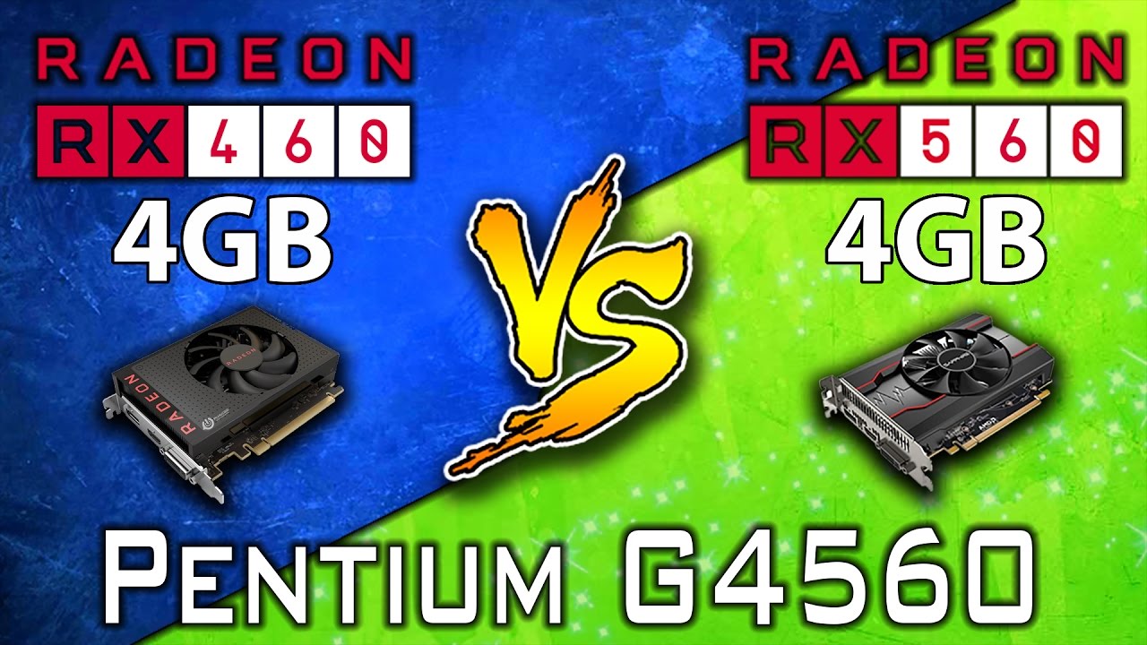 groet Gluren strategie RX 560 (4GB) vs RX 460 (4GB) | Pentium G4560 | DX11 & DX12 | 13 Games  Benchmarks - YouTube