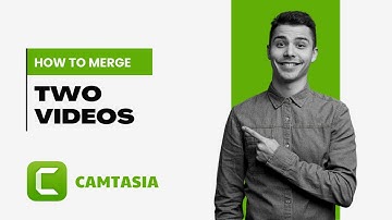 How To MERGE Two Videos in Camtasia