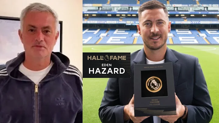Jose Mourinho Reacts To Eden Hazard Hall of Fame Reaction