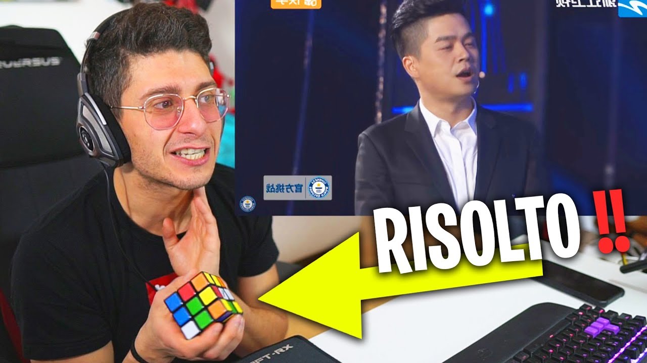 PROVO A RISOLVERE IL CUBO DI RUBIK !!