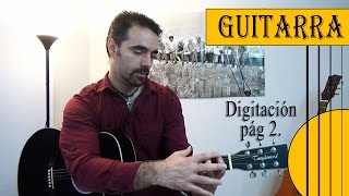 - GUITARRA - pág 2. ( Digitación básica )