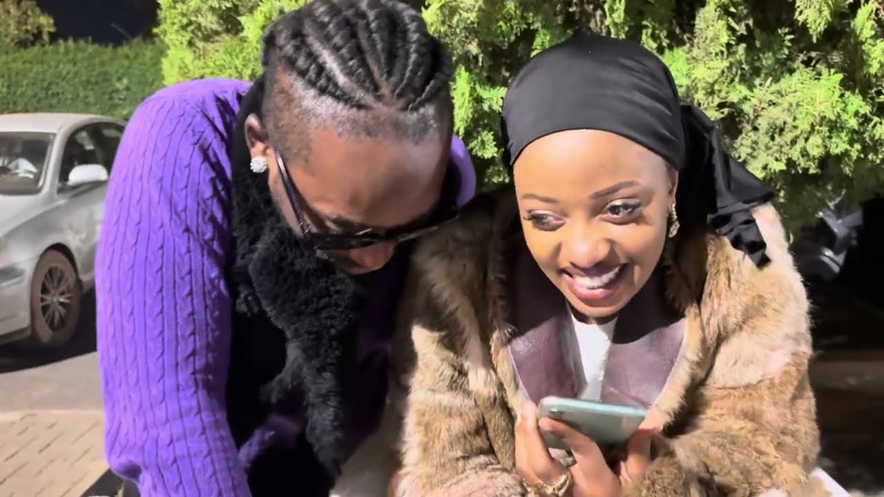 Oxygen mugahinda kenshi, aherekeje Khalfan Govinda kuri airport. Disi urukundo rwabo rurashimishije