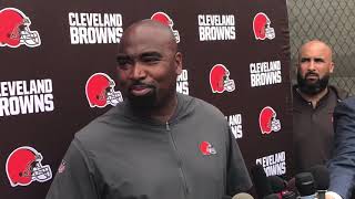 Browns WR coach Adam Henry on Odell Beckham Jr.’s sideline demeanor