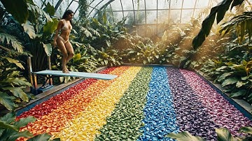 Which Pool Would You Jump Into? | Ultra Satisfying AI ASMR Compilation