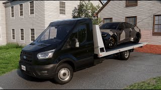 Ford Transit Mod Review / BeamNG.drive