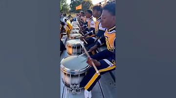 NC A T Blue And Gold Marching Machine 