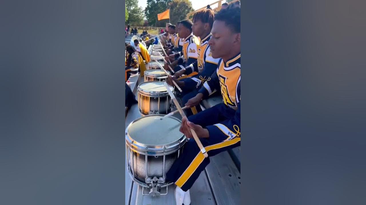 NC A&T Blue and Gold Marching Machine 🥶🔥