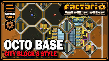 The Fabulous OCTOBASE Base Takes Form in Factorio Space Age