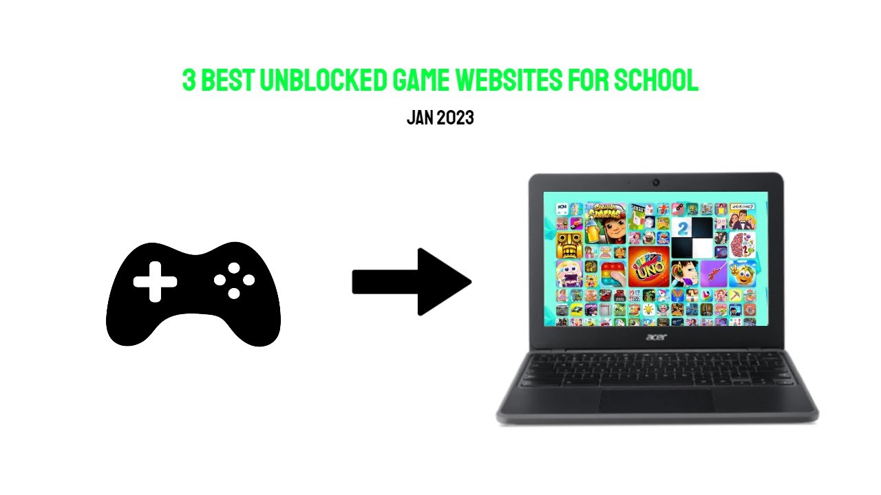 3 BEST UNBLOCKED GAME WEBSITES FOR SCHOOL 