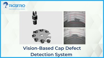 Automatic Machine Vision System for Cap Inspection & Sorting: Robro Systems