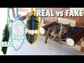 DIY rope/paper feather - Real Feathers vs Fake Feathers
