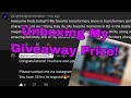 Unboxing My Giveaway Prize From @primusthecreator217 ( Thanks so much!!!!)