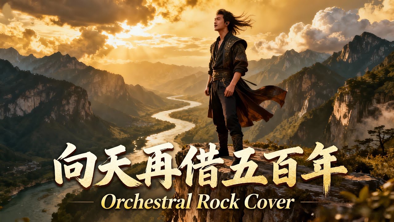 Xiang Tian Zai Jie Wu Bai Nian (向天再借五百年) | Orchestral Rock Cover!! 🎸🎶