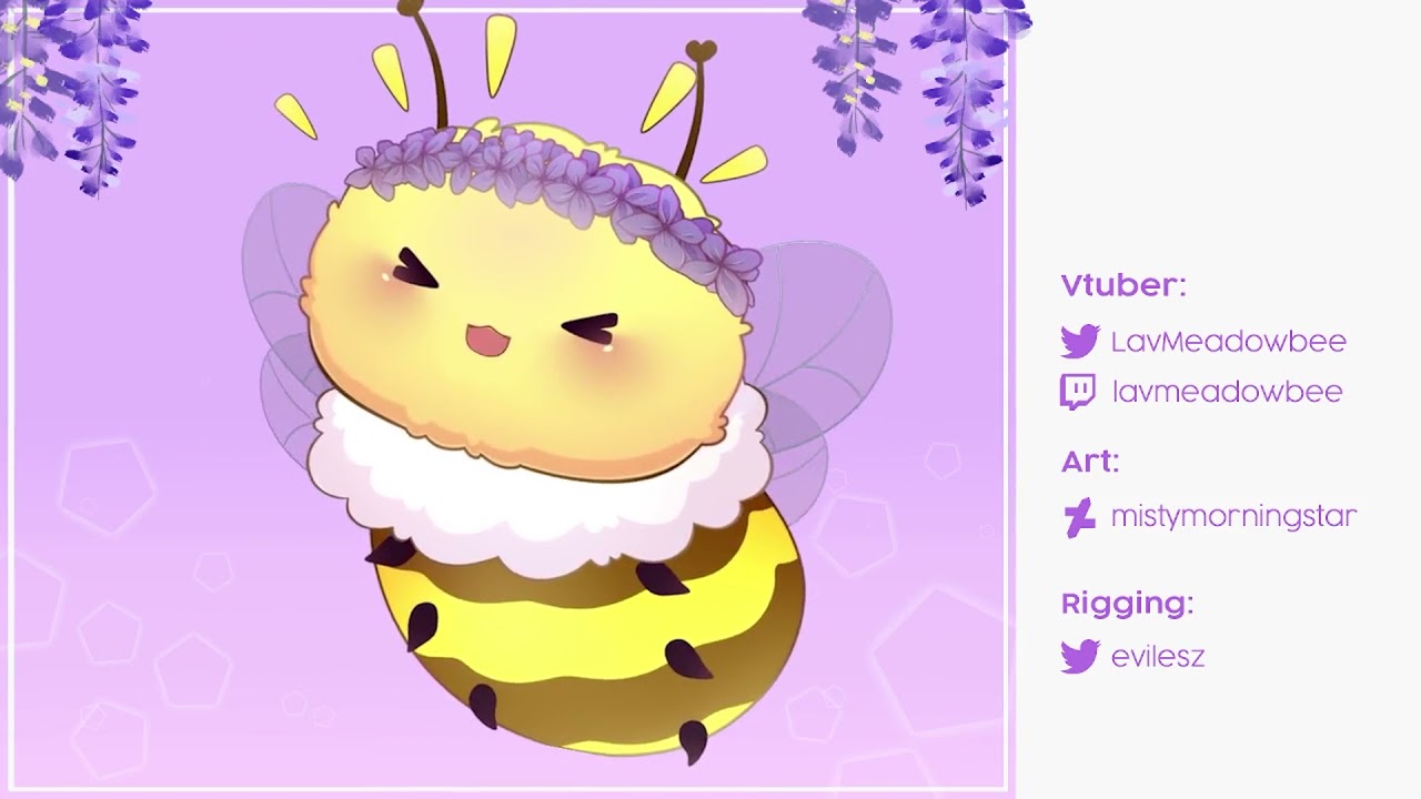 Showcase: Lavender【Live2D Beetuber】