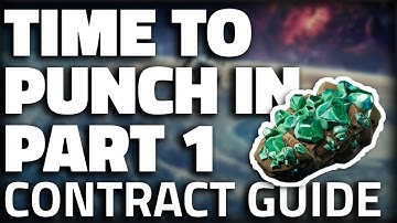 Time To Punch In Part 1 - Korolev Contract Guide - The Cycle Frontier