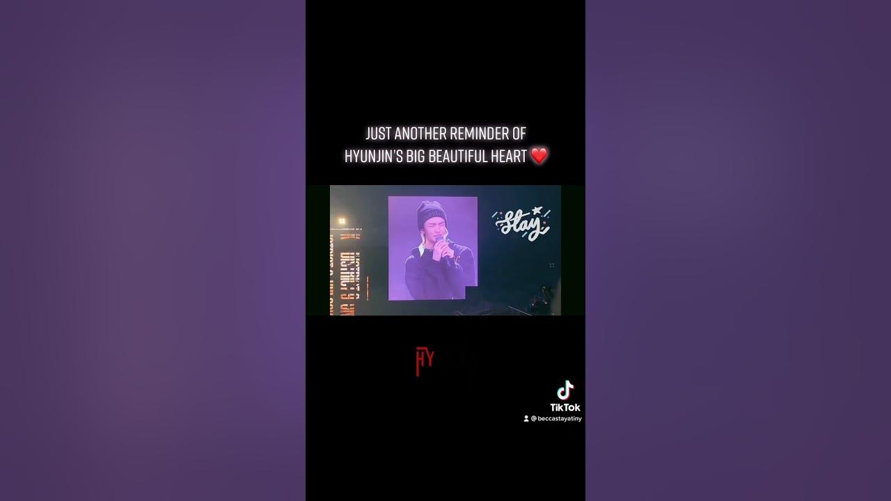 Hyunjin crying on stage part 1 YouTube