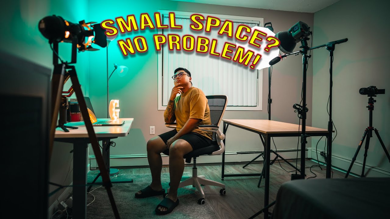 CINEMATIC LIGHTING SETUP | NO SPACE IS TOO SMALL! - YouTube