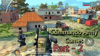 Part-2 | commando army games offline | कमांडो आर्मी गेम्स ऑफलाइन |commando war army game | Mks Music screenshot 5