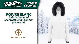 Poivre Blanc Judy III Insulated Ski Jacket with Faux Fur (Women's