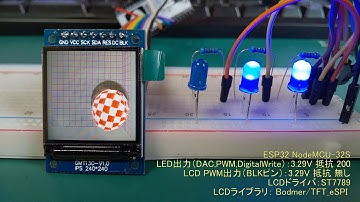 ESP32（NodeMCU-32S）でPWM出力テスト：その５