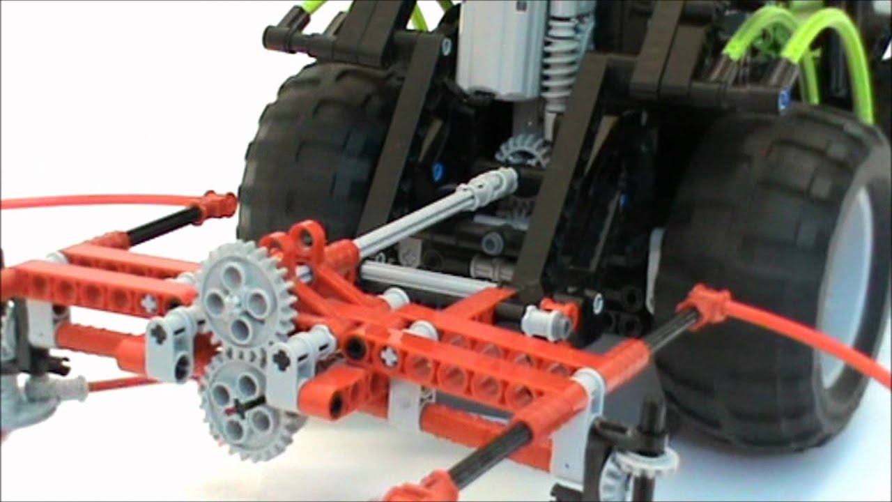 LEGO Motorized Tractor 8284 - YouTube