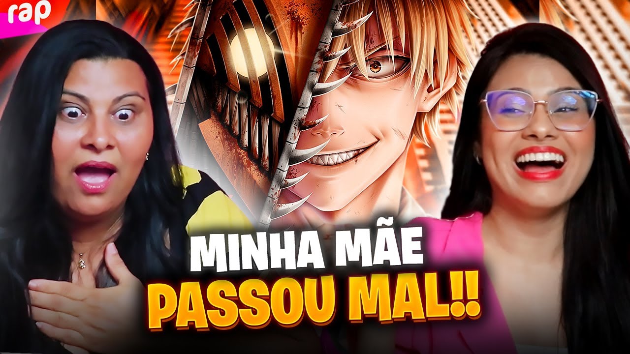MÃE EVANGELICA REAGE a Rap do Denji - O MALDITO DEMÔNIO DA MOTOSSERRA | 7 minutoz