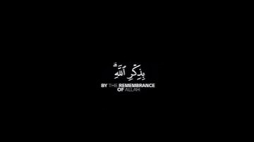 شاشة سوداء بصوت الشيخ #إسلام_صبحي#سورة_الرع #القرآن_الكريم #quran #اللهم_صل_وسلم_على_نبينا_محمد