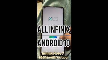 Infinix Note7 X690 Frp bypass V 10 without pc