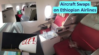 12 hours in Ethiopian Airlines Business Class! Dubai to Europe with a detour...