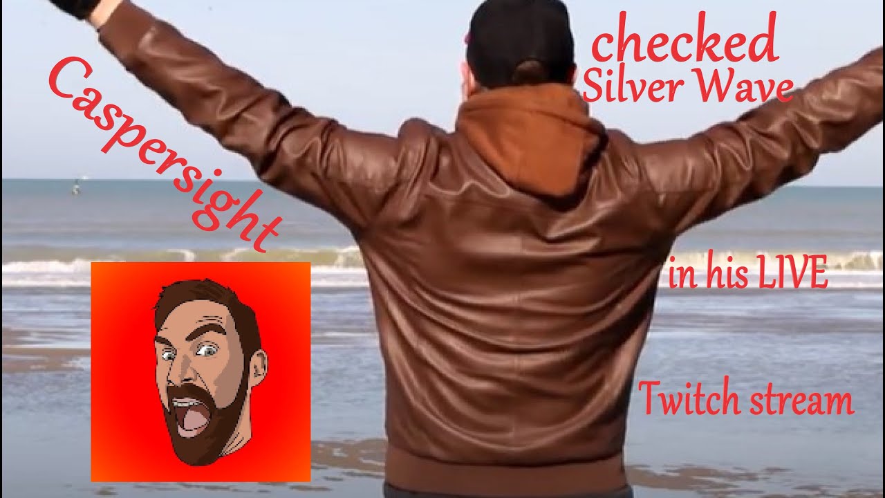 Legend Caspersight checks Silver Wave during live twitch stream 8 Oct ...