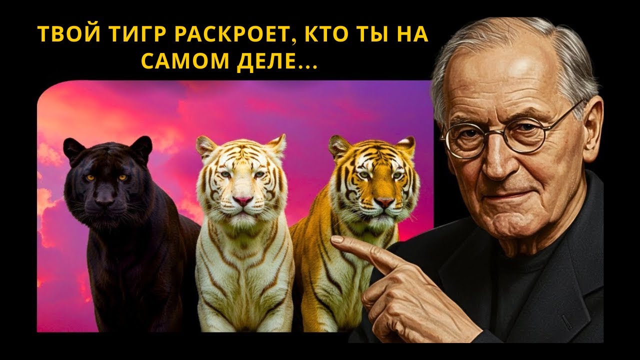 Тигр, которого ты выберешь, покажет, кто ты есть — Психологический тест по Карлу Юнгу