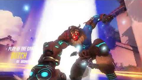 1v1 Random Hero POTG featuring Doomfist and his cliff