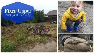 Fixer Upper - Backyard Cleanup -