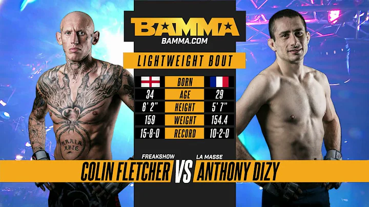 BAMMA 33: Colin Fletcher vs Anthony Dizy