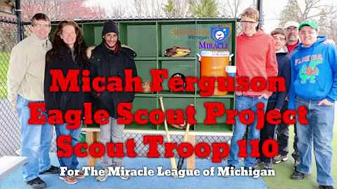 Micah Ferguson Eagle Scout Project 2018 Troop 110