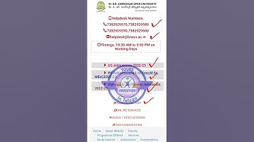 #shorts 78 Degree 3rd and 5th semester results | Ambedkar open university Hyderabad, #results #exams