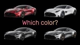 Sports Performance 2025 Aston Martin Vanquish: Comparison of 4 Stunning Color Options!